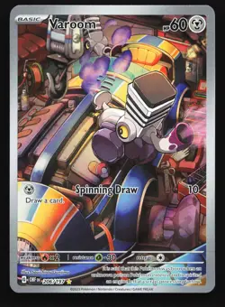 Varoom 206/197 SV03: Obsidian Flames Illustration Rare Pokemon Card - Image 1