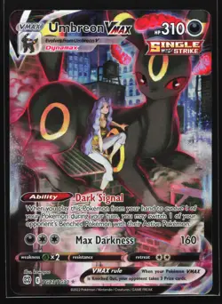 Umbreon VMAX TG23 SWSH09 Brilliant Stars Trainer Gallery Ultra Rare Pokemon Card - Image 1