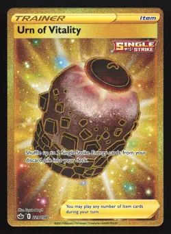 Urn of Vitality 229/198 SWSH06: Chilling Reign Secret Rare Pokemon Card - Image 1