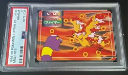 PSA 10 GEM MINT Moltres 146 Topsun Vs Carddass Pokemon TCG 1997 - Image 1
