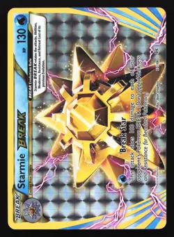 Starmie BREAK 32/108 XY - Evolutions Rare Ultra Rare Pokemon Card - Image 1