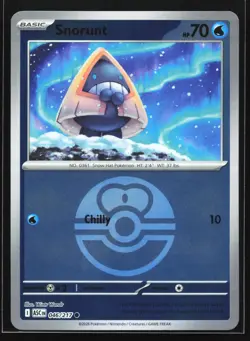 Snorunt (Love Ball) 046/217 ME: Ascended Heroes Reverse Holo Pokemon Card - Image 1