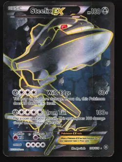 Steelix EX (Full Art) 108/114 XY - Steam Siege Ultra Rare Pokemon Card - Image 1