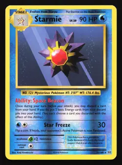 Starmie 31/108 XY - Evolutions Reverse Holo Rare Pokemon Card - Image 1
