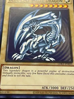 Blue-Eyes White Dragon | SDK Art | LDK2-ENK01 | NM | Common | YuGiOh! - Image 3