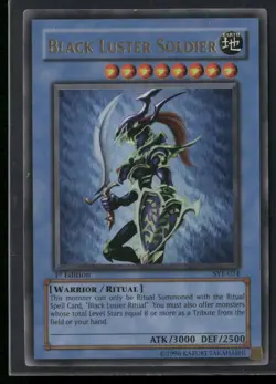 Black Luster Soldier SYE-024 Starter Deck: Yugi Evolution Yu-Gi-Oh 1st Edition - Image 1
