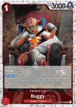 Buggy Foil OP03-008 PRB-02 The Best One Piece - Image 1