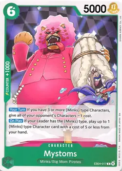 Mystoms EB04-017 The Azure Sea's Seven One Piece - Image 1