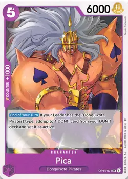 Pica OP14-071 The Azure Sea's Seven One Piece - Image 1