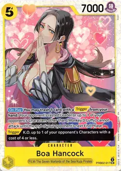 Boa Hancock Foil PRB02-017 PRB-02 The Best Vol 2 One Piece - Image 1