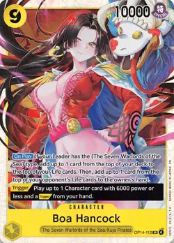 Boa Hancock Foil OP14-112 The Azure Sea's Seven One Piece - Image 1