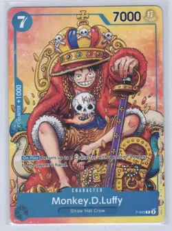 Monkey.D.Luffy (Convention Promo 2024) P-043 One Piece Promotion Card Non Foil - Image 1