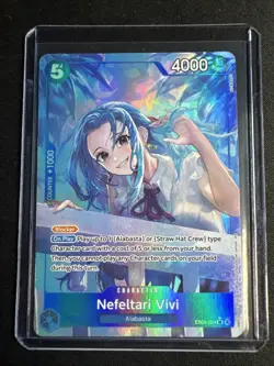 Nefeltari Vivi EB03-024 Alt Art SR Extra Booster: One Piece Heroines English - Image 1