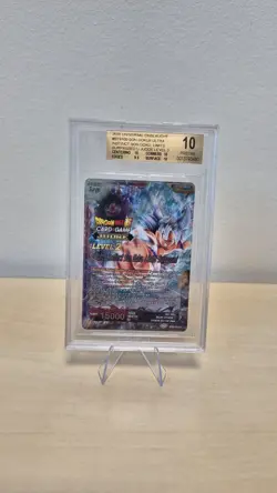 Dragonball Super Card Ultra Instinct Son Goku BT9-100 JUDGE Level 2 2020 BGS10 - Image 2