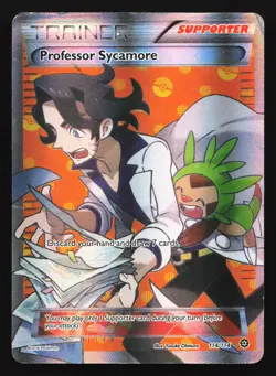 Professor Sycamore 114/114 XY - Steam Siege Ultra Rare Pokemon Card - Image 1