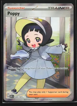 Poppy 220/197 SV03: Obsidian Flames Ultra Rare Pokemon Card - Image 1