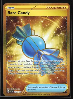 Rare Candy 256/198 SV01: Scarlet & Violet Gold Hyper Rare Pokemon Card - Image 1