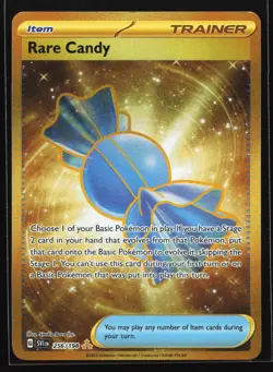 Rare Candy 256/198 SV01: Scarlet & Violet Gold Hyper Rare Pokemon Card - Image 1