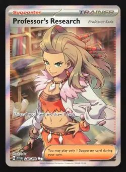 Professor's Research 240/198 SV01: Scarlet & Violet Ultra Rare Pokemon Card - Image 1