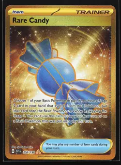 Rare Candy 256/198 SV01: Scarlet & Violet Gold Hyper Rare Pokemon Card - Image 1