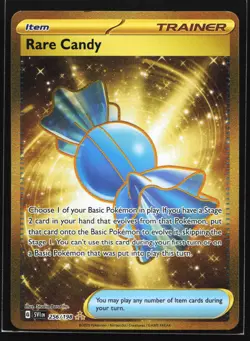 Rare Candy 256/198 SV01: Scarlet & Violet Gold Hyper Rare Pokemon Card - Image 1