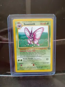 Venomoth 29/64 Jungle Set Unlimited Pokemon Card - Image 1
