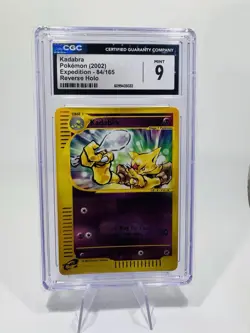 Kadabra Expedition 84/165 Reverse Holo CGC 9 2002 Pokemon TCG Psychic Card - Image 1