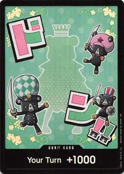 DON!! Card Sugar Foil PRB-02 The Best Vol 2 One Piece - Image 1