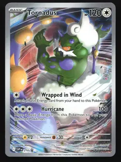 Tornadus 210 Scarlet & Violet Black Star Promo Pokemon Card - Image 1