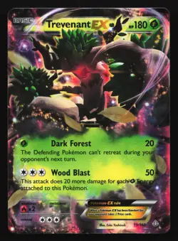 Trevenant EX 19/160 XY - Primal Clash Ultra Rare Pokemon Card - Image 1