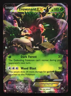 Trevenant EX 19/160 XY - Primal Clash Ultra Rare Pokemon Card - Image 1