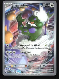 Tornadus 210 SV: Scarlet & Violet Black Star Promo Pokemon Card - Image 1
