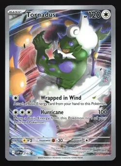Tornadus 210 SV: Scarlet & Violet Black Star Promo Pokemon Card - Image 1