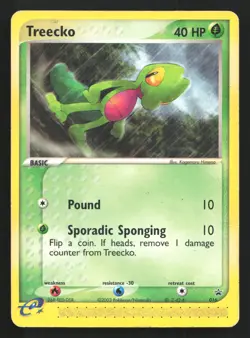 Treecko 016 Nintendo Black Star Promo Pokemon Card - Image 1