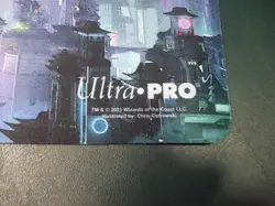 MTG Boseiju, Who Endures Playmat Magic The Gathering Ultra Pro Kamigawa Neon - Image 2