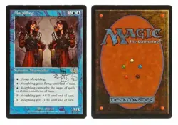 1x Morphling: V0616: Signed/Autographed: RK Post: Black Pictured Autographs - M - Image 1