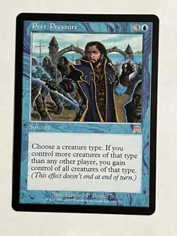 Peer Pressure NM Onslaught MTG - Image 1