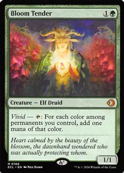 Bloom Tender 166 Lorwyn Eclipsed Magic the Gathering - Image 1