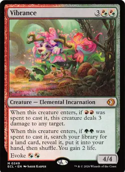 Vibrance 249 Lorwyn Eclipsed Magic the Gathering - Image 1