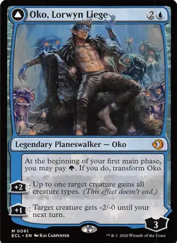 Oko Lorwyn Liege 61 Lorwyn Eclipsed Magic the Gathering - Image 1