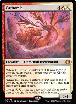 Catharsis 209 Lorwyn Eclipsed Magic the Gathering - Image 1