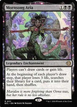Mornsong Aria 111 Lorwyn Eclipsed Magic the Gathering - Image 1