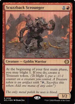 Scuzzback Scrounger Foil 153 Lorwyn Eclipsed Magic the Gathering - Image 1