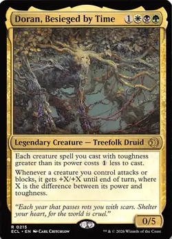 Doran Besieged by Time 215 Lorwyn Eclipsed Magic the Gathering - Image 1