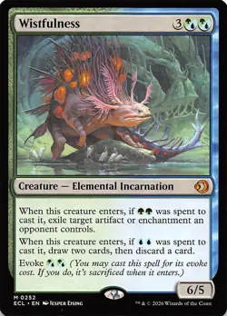 Wistfulness 252 Lorwyn Eclipsed Magic the Gathering - Image 1