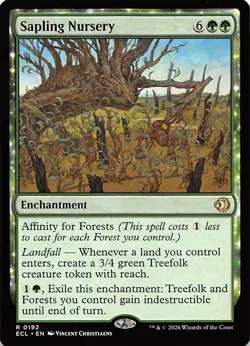 Sapling Nursery 192 Lorwyn Eclipsed Magic the Gathering - Image 1