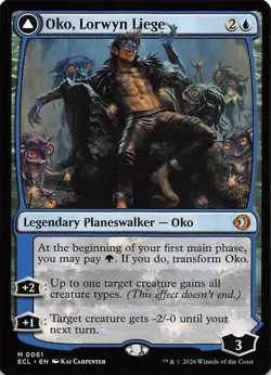 Oko Lorwyn Liege 61 Lorwyn Eclipsed Magic the Gathering - Image 1