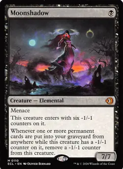 Moonshadow 110 Lorwyn Eclipsed Magic the Gathering - Image 1