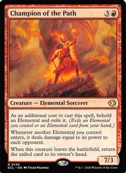 Champion of the Path 130 Lorwyn Eclipsed Magic the Gathering - Image 1