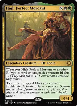 High Perfect Morcant 229 Lorwyn Eclipsed Magic the Gathering - Image 1